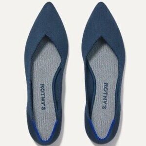 ROTHY’s The Point Navy blue Flats